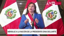 La presidenta de Perú propone elecciones adelantadas para abril de 2024