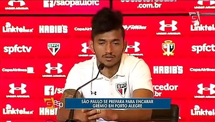 São Paulo se prepara para encarar Grêmio em Porto Alegre