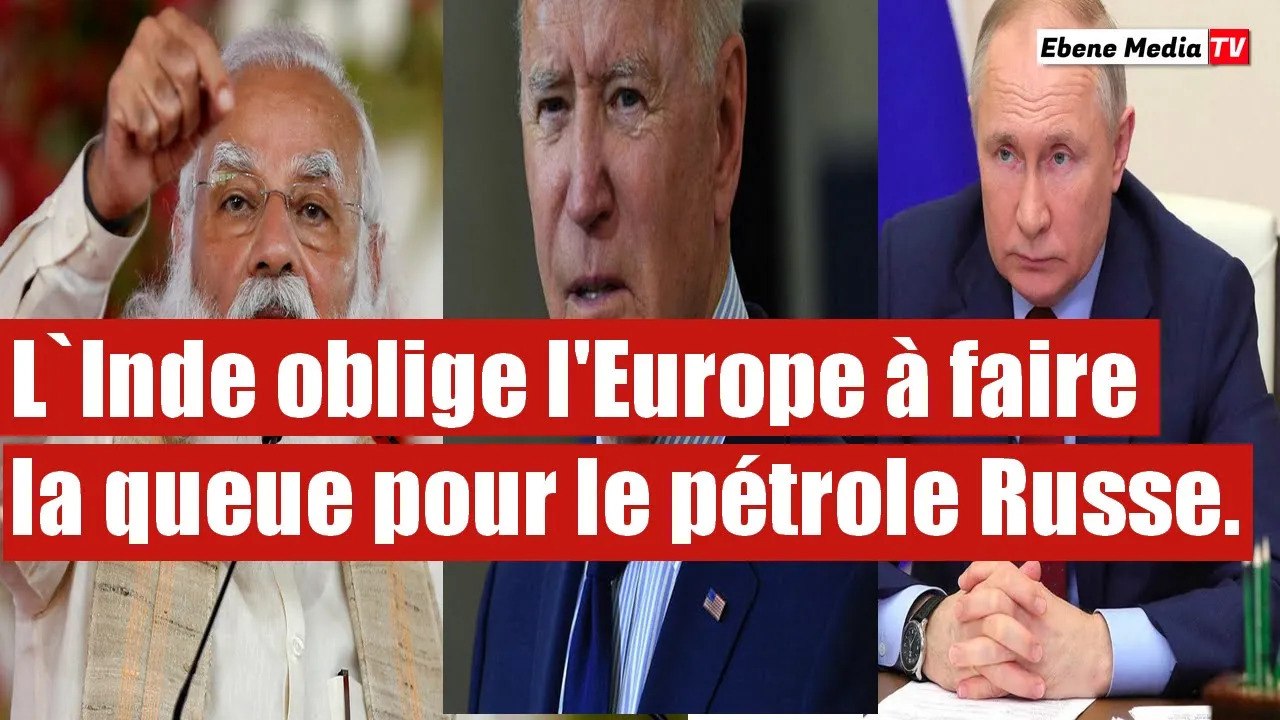 Pétrole russe : L`Inde oblige l'occident à s`agenouiller devant la Russie.