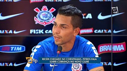 Meia Petros, do Corinthians, explica origem de nome