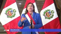 Presidente do Peru anuncia projeto para antecipar eleições
