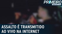 RJ assalto a casa em Petrópolis é transmitido ao vivo pela internet   Primeiro Impacto (13 12 22)
