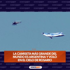 La camiseta más grande del mundo