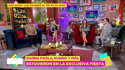 Bad Bunny festeja el cierre de gira en bar de Polanco