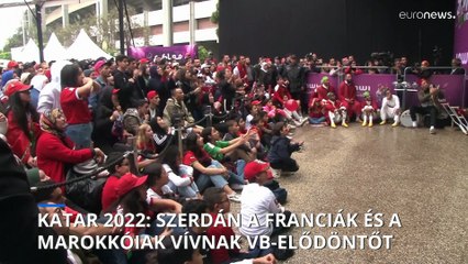 Katar 2022: szerdán jön a Franciaország - Marokkó vb-elődöntő