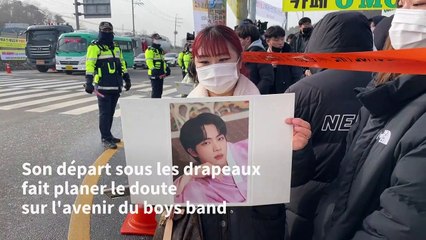 Corée du Sud: la star de BTS Jin rejoint l'armée