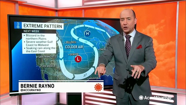 Monstrous storm expected to bring blizzards and tornadoes to the central US next week