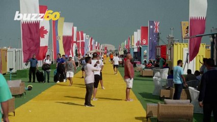 Qatari Fan Village is Like Summer Camp for Watching Sports