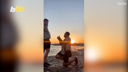 Must See! Couple Surprises Each Other With Double Proposal!
