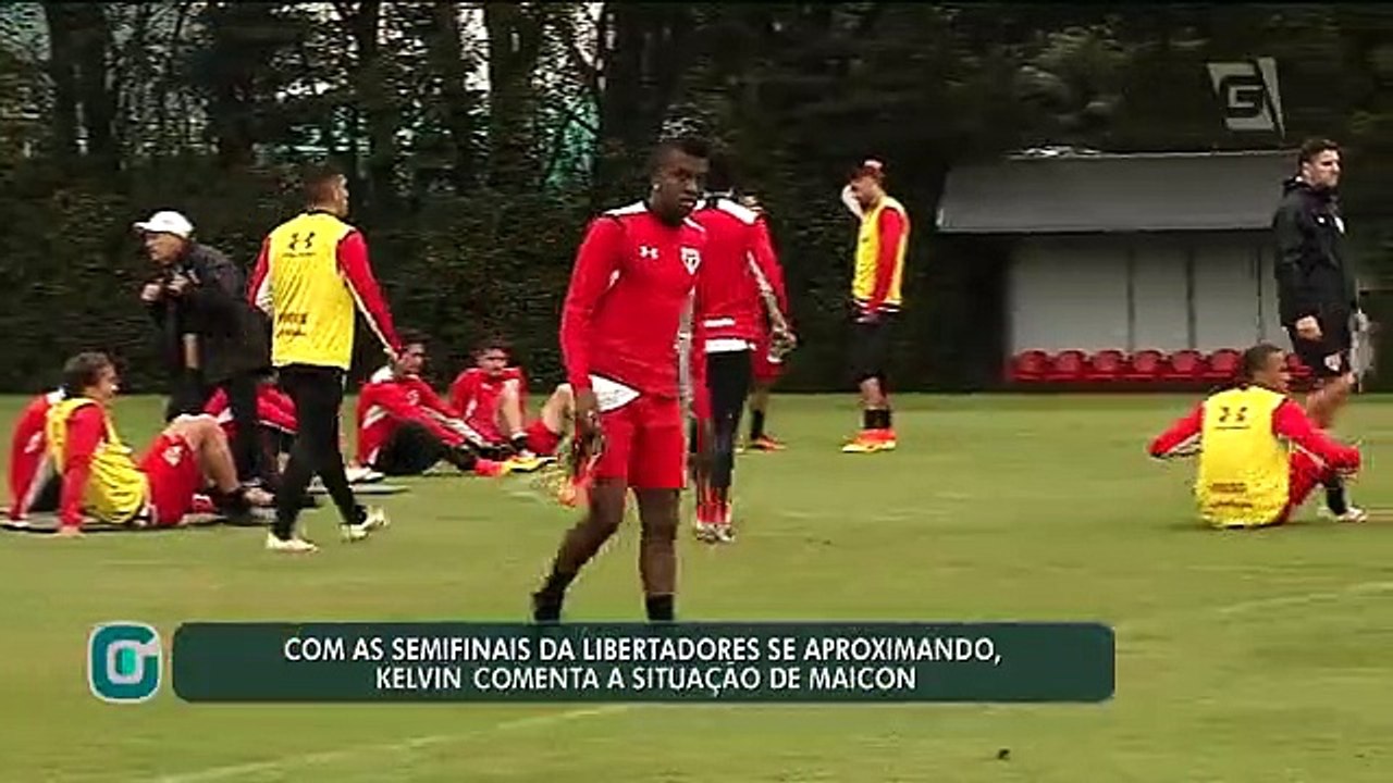 Kelvin comenta situação de Maicon às vésperas de retorno da Libertadores