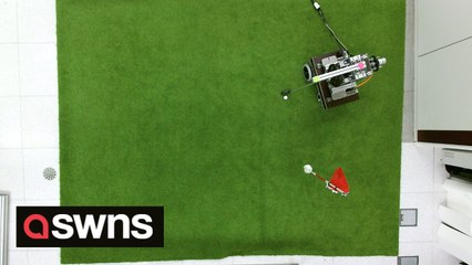 Watch out Tiger Woods - a robo-golfer looks set to make you look below par