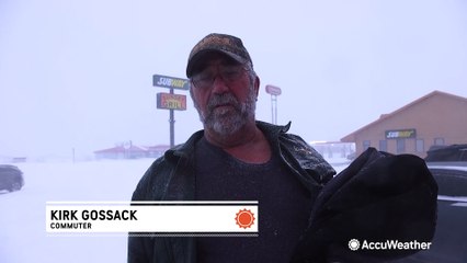 Blizzard conditions halt travel in South Dakota