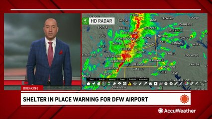 Severe weather threat in the southern US