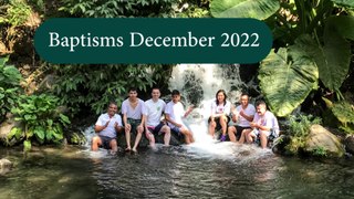 Baptisms: December 2022