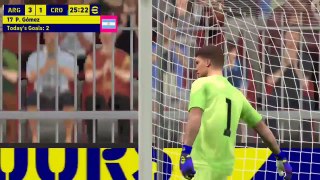 Argentina vs Croatia 3-0 Gol de (Messi) - (Alvarez) Resumen - FIFA Copa Mundial 2022