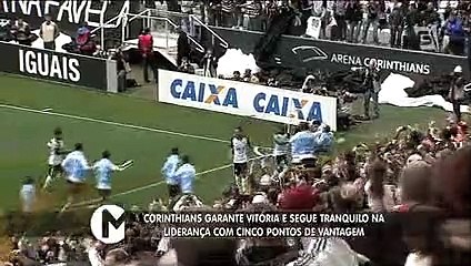 Corinthians garante vitória e segue tranquilo na liderança