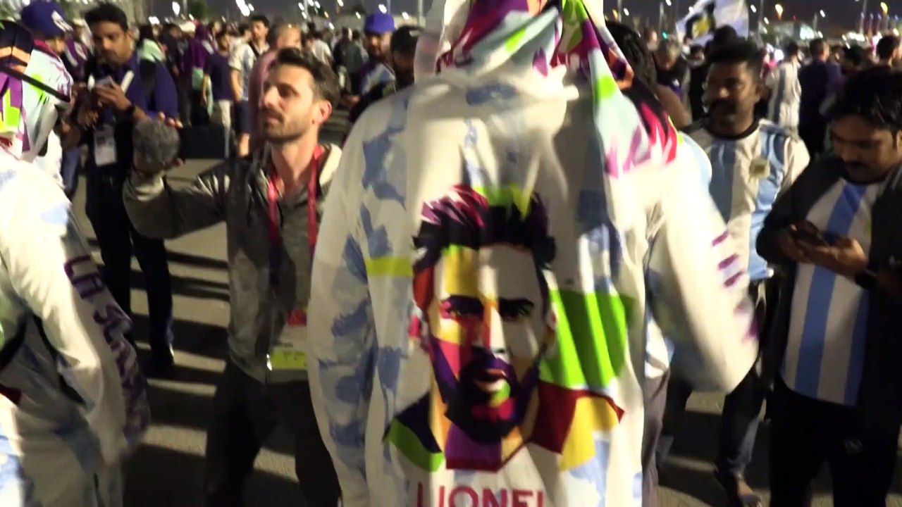 Kroaten und Argentinier erreichen das Stadion