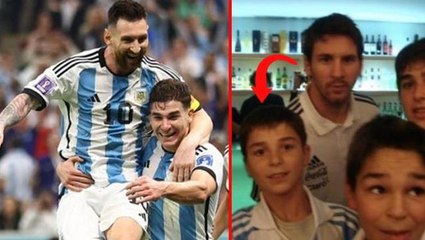 Dünya Kupası'nın en özel hikayesi! Messi'yi kurtaran takım arkadaşı bakın bu fotoğrafı nasıl çektirmiş