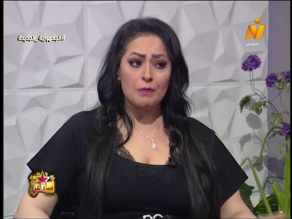 الفنانة هند عاكف فى مساء الفن مع الاعلامية آيات أباظه