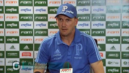 Após empate na Bahia, Turra destaca série invicta do Palmeiras