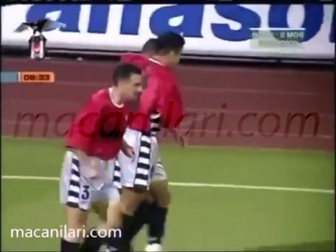 Beşiktaş 3-0 Lokomotiv Moskova 08.08.2000 - 2000-2001 UEFA Champions League 3rd Qualifying 1st Leg