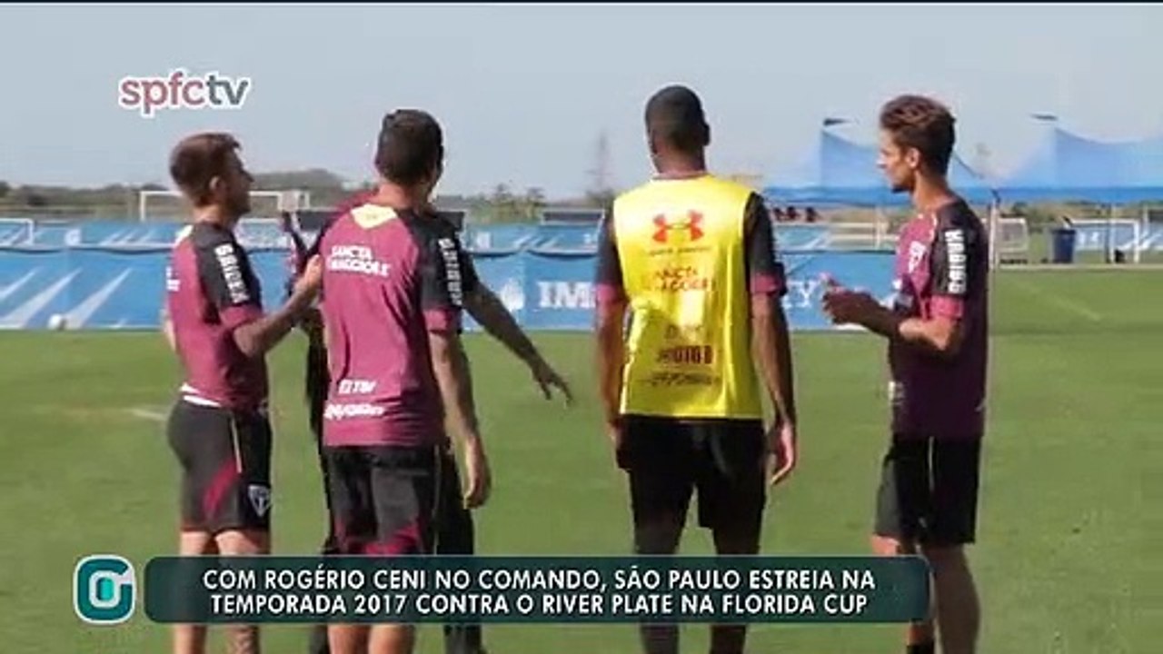 São Paulo se prepara para estreia da temporada, contra River Plate