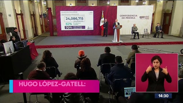 Jóvenes quitan vacuna de influenza a grupos vulnerables: López-Gatell