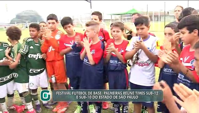 Festival Futebol de Base Palmeiras reúnem times Sub-12 e Sub-10 do estado de São Paulo