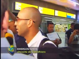 Corinthians desembarca em São Paulo depois de vitória sobre o Inter
