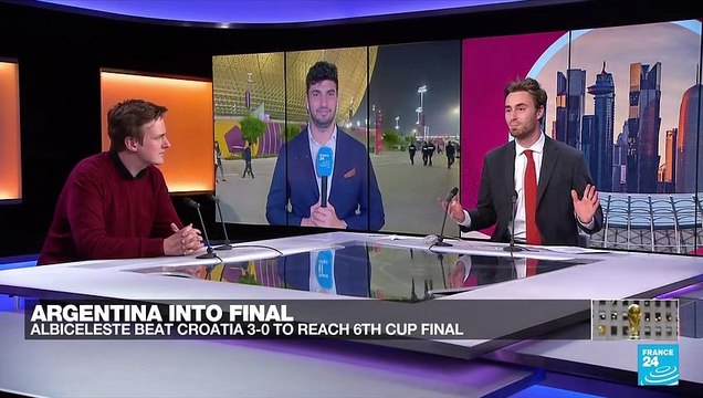 Majestic Messi fires Argentina into World Cup final