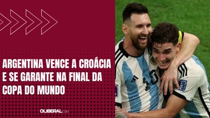 Argentina vence a Croácia e se garante na final da Copa do Mundo