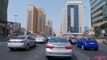 Hamdan street and Khalifa Bin Zayed street Drive AbuDhabi city part 01 UAE 