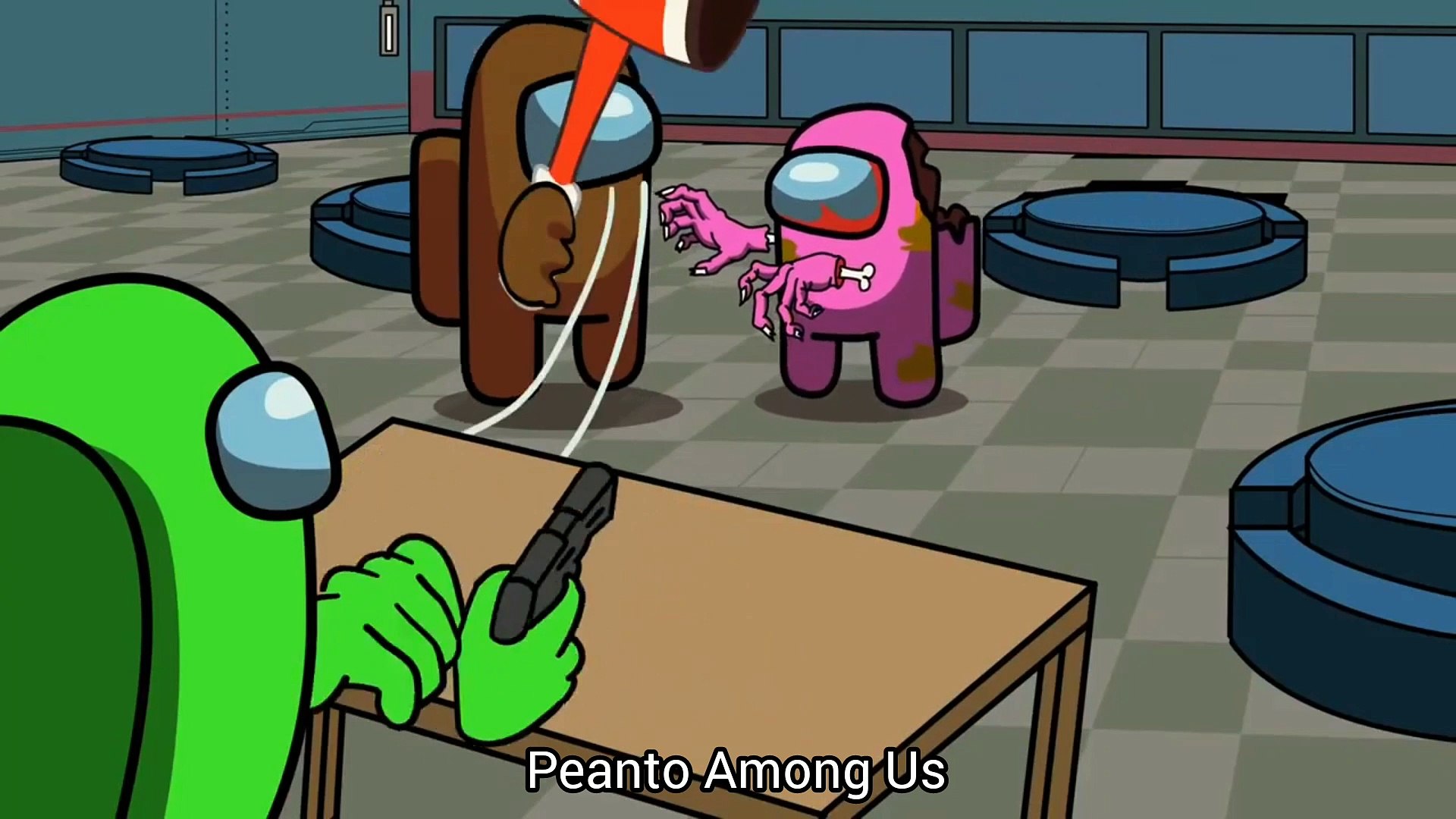 ⁣Cup Song Among us Animation - Among Us
