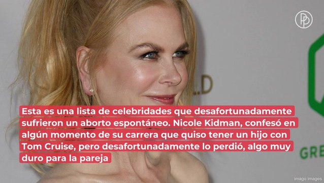 Lloraron la pérdida de sus pequeños: famosas y abortos espontáneos