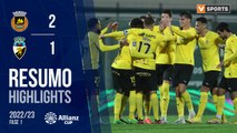 Highlights: Rio Ave 2-1 SC Farense (Taça da Liga 22/23 - Fase 1 - Jornada 3)