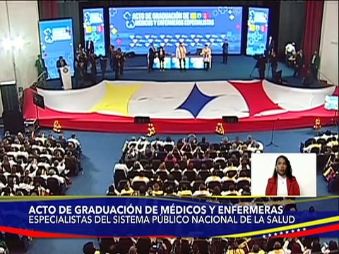 Graduados especialistas pertenecientes a la II Cohorte de la Dirección General de Salud de la FANB