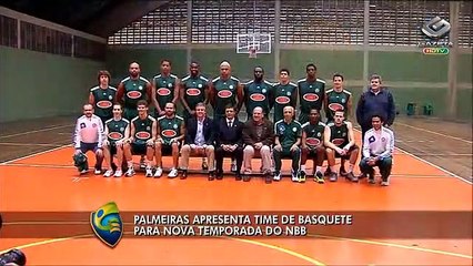 Confira a apresentação do novo time de basquete do Palmeiras