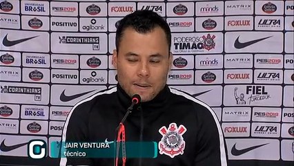 Técnico Jair Ventura comenta o empate do Corinthians em Salvador