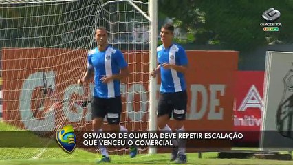 Oswaldo de Oliveira deve repetir escalação que venceu Comercial