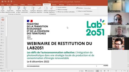 Webinaire de restitution du Lab2051: les défis de l'autoconsommation collective_(6 décembre 2022)