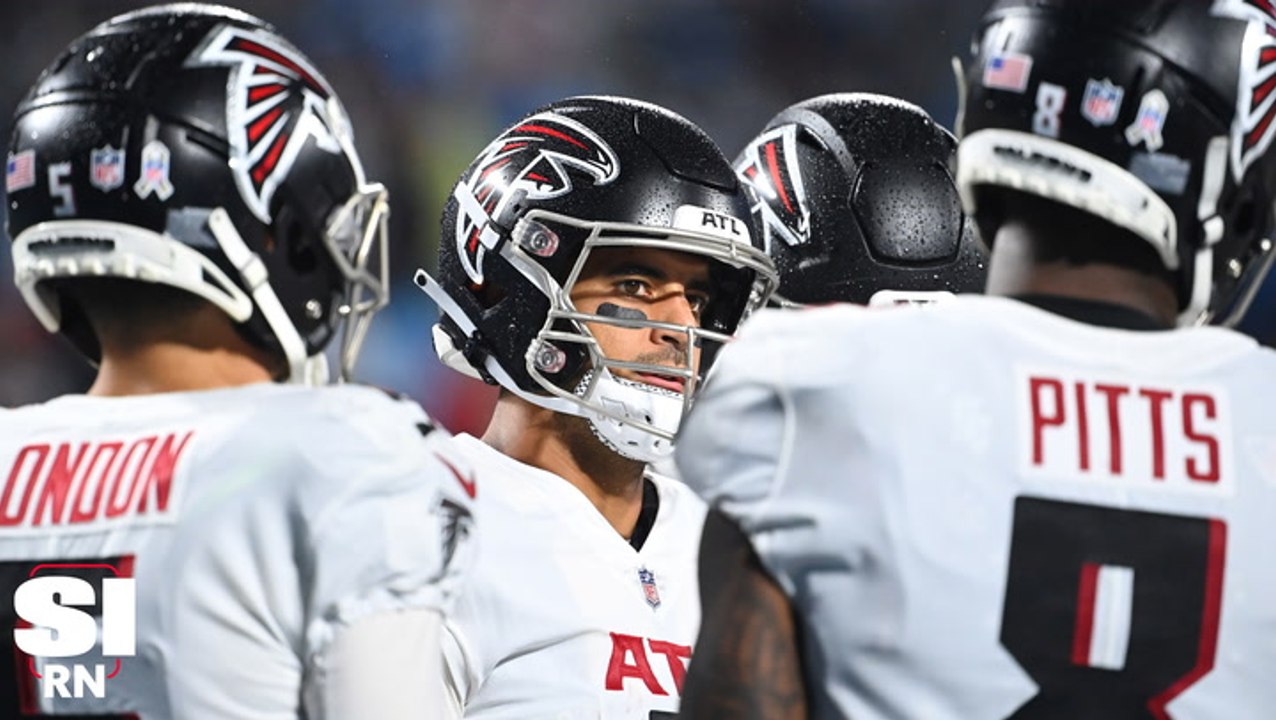 Falcons Unsure if Marcus Mariota Will Return After Benching to Have Knee Evaluated