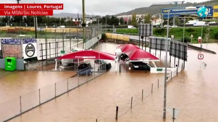 Chuvas castigam Portugal e atingem Espanha | Breaking News #5