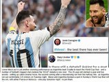 'Is there still a debate?': Gary Lineker leads the way as Lionel Messi is hailed as the GOAT after a stunning display to send Argentina through to the World Cup final... while Jamie Carragher calls him 'the best there has ever been!'