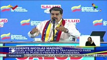 Pdte. Nicolás Maduro aseguró que el sistema público de salud respondió ante emergencia sanitaria