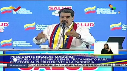 Pdte. Nicolás Maduro aseguró que el sistema público de salud respondió ante emergencia sanitaria