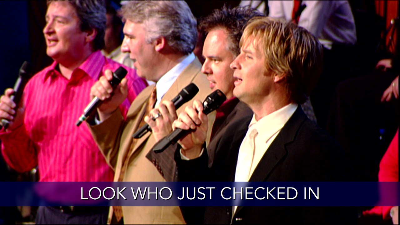 Gaither Look Who Just Checked In (Lyric Video / Live At Mosaiek