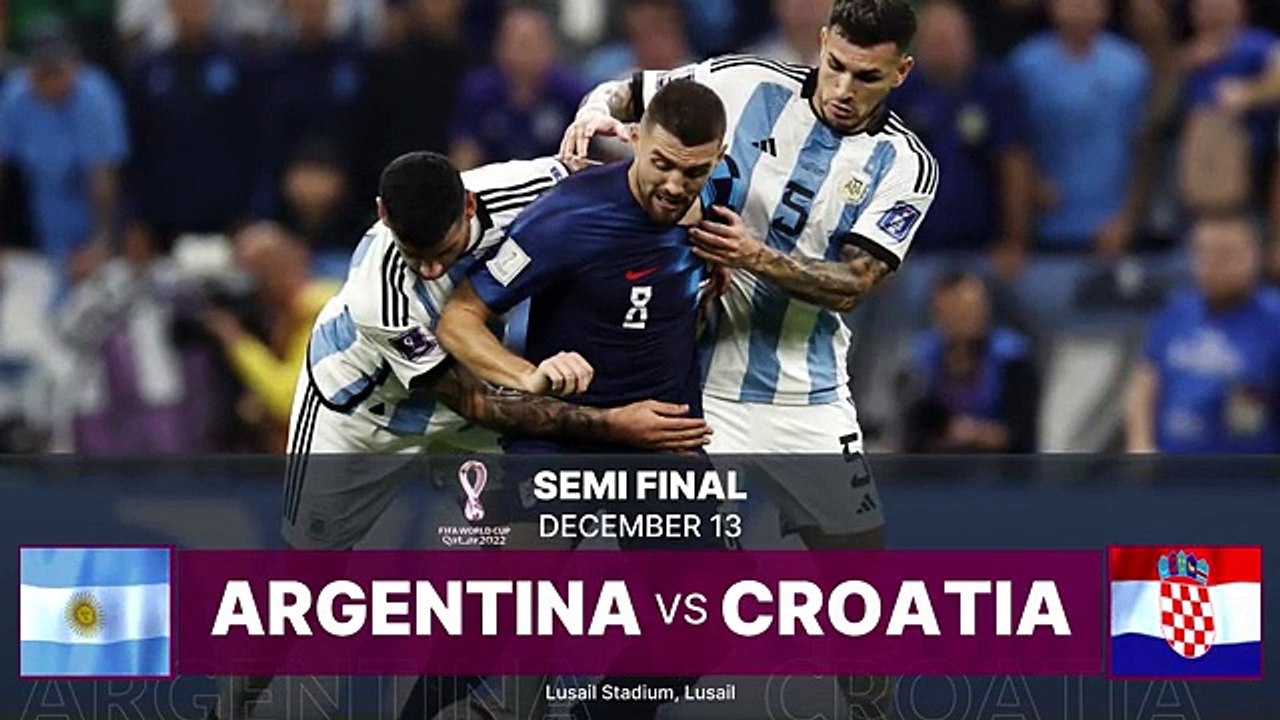 In pictures: Argentina v Croatia