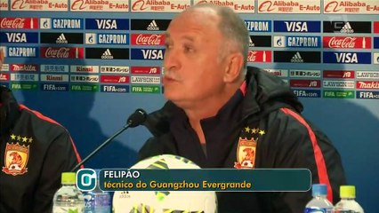 Time chinês do técnico Felipão enfrenta o Barcelona pelo Mundial de Clubes