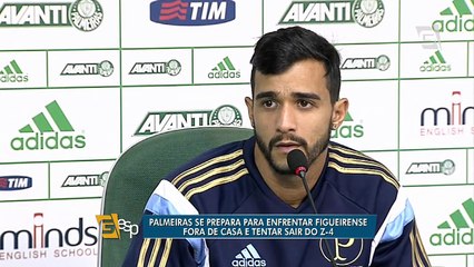 Depois de voltar a vencer, Palmeiras treina para enfrentar Figueira