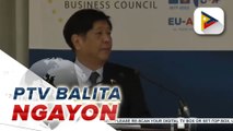 Kahalagahan ng public-private partnership, binigyang-diin ni PBBM sa ASEAN-EU Business Summit